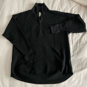 Aerie Half zip knit pullover